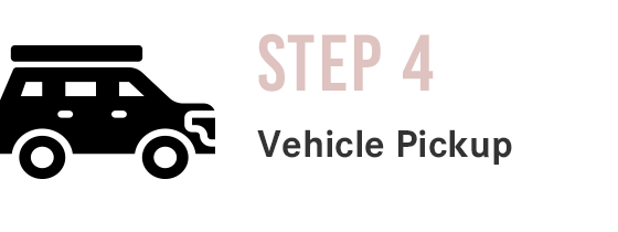 STEP4 Vehicle Pickup