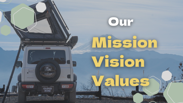 저희의 Mission / Vision / Values를 정식 공개합니다!